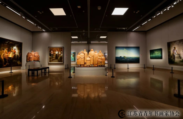 江苏省青年书画家协会会员作品展在京展出